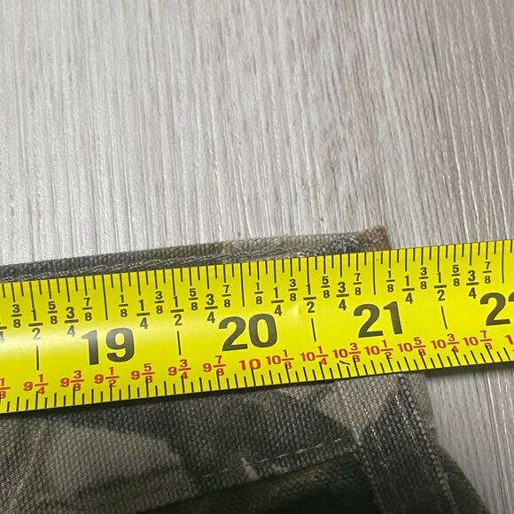 Vintage Carhartt Realtree Hardwood Camo B158 CMO Dungaree Fit Pants Jeans 42x32 - Picture 6 of 8